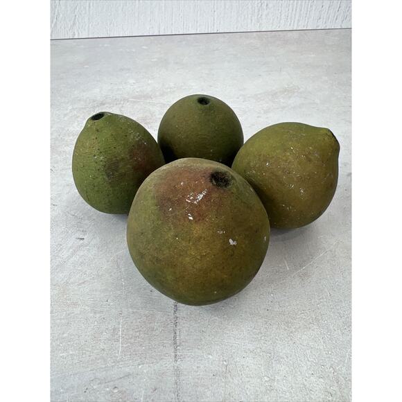 Set Of 4 Artificial Faux Fake Fruit Home Decor Kitchen Prop Staging - Picture 1 of 14
